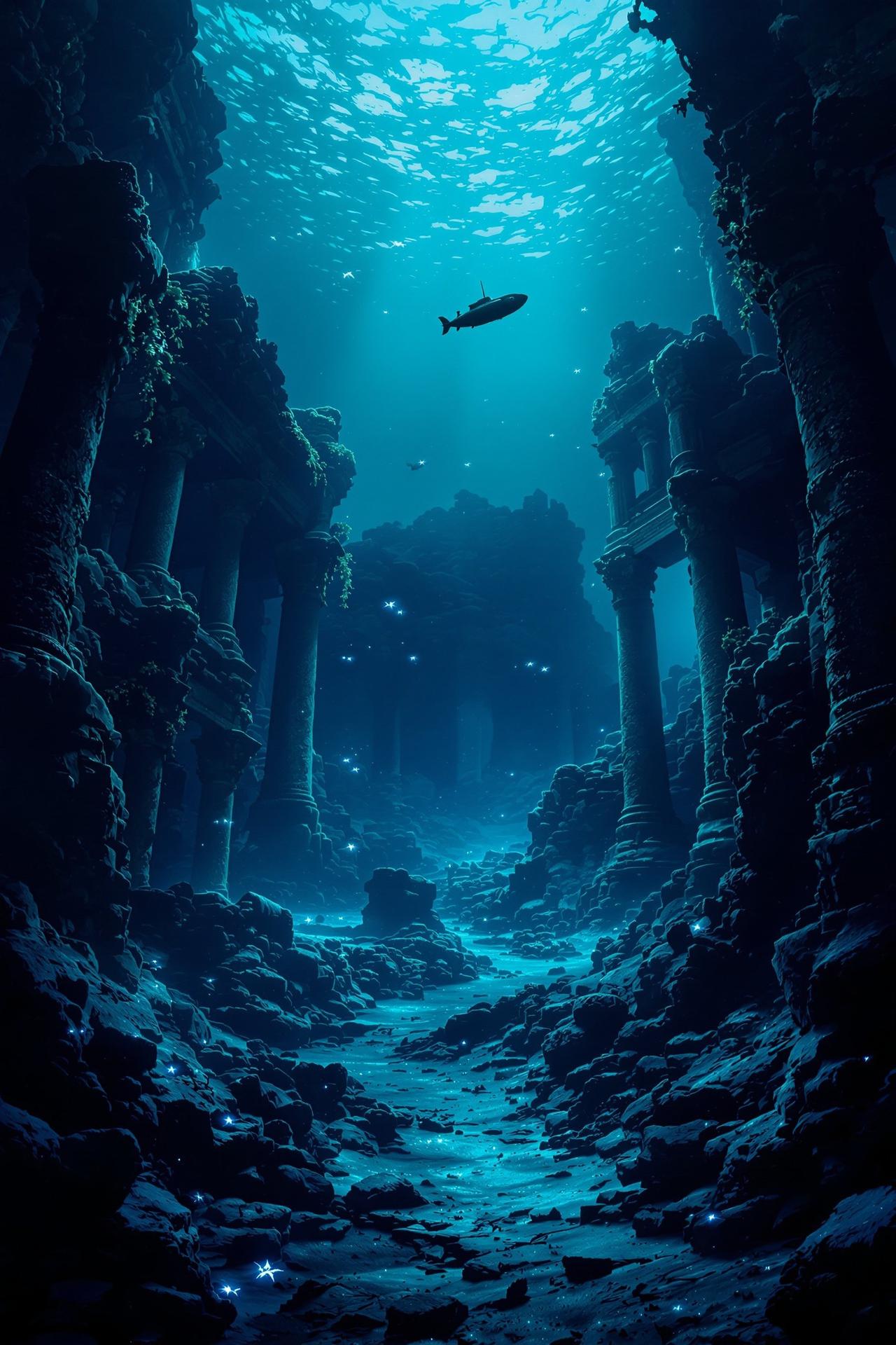 粉色影院作品深海探秘海报